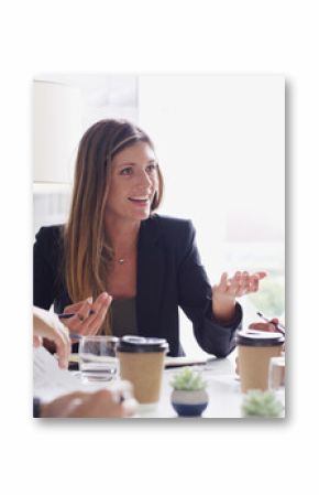Legal, talk or happy people in meeting with teamwork, group and negotiation in boardroom. Documents, woman and attorney in business office for private practice, collaboration and corporate justice