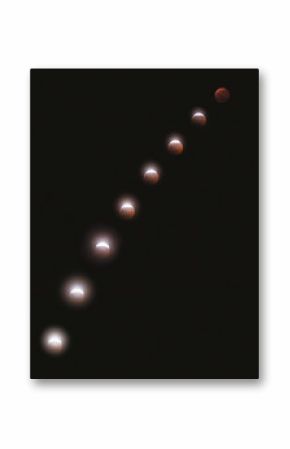 Lunar eclipse multiple exposure sequence