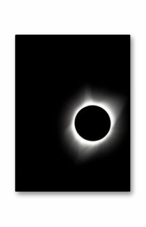 USA, Wyoming, Glendo, Solar Eclipse