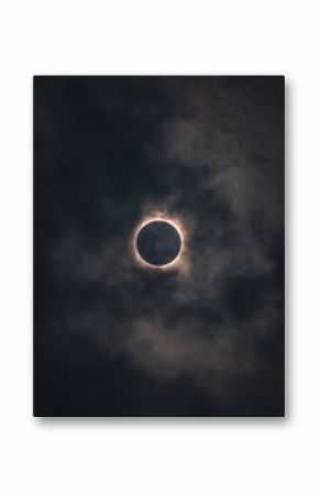 Solar eclipse photo