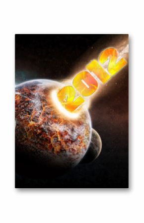 2012 asteroid destroying the Planet Earth