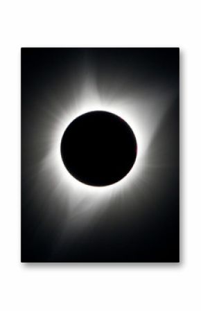 USA, Wyoming, Glendo, Solar Eclipse Corona