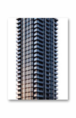 PNG Luxury highrise building at dusk architecture urban tower.