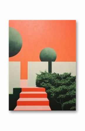 Garden wallpaper architecture outdoors art.