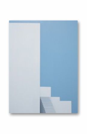 Hill architecture staircase wall.