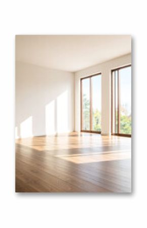 Leeres Zimmer Fenster, Sonnenschein 