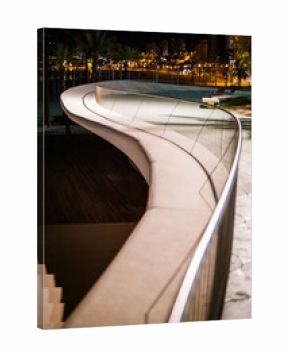 Benidorm Night Promenade Curve in Benidorm