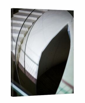 White Architectural Flow and Curve Perspective