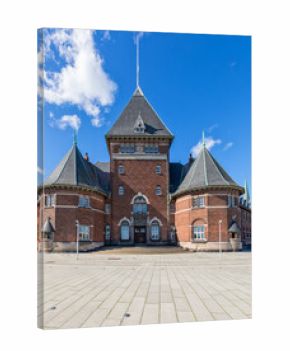 Historic 19th Century Royal Customs House at Aarhus, Denmark 