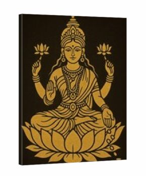 Elegant divine goddess illustration mobile wallpaper