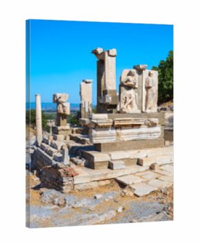 Ephesus ancient greek city is located in Izmir Province in Turkey