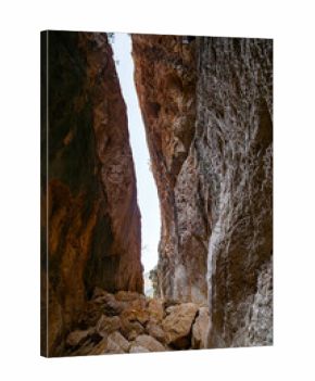 Narrowest Point of the Presa de Isbert Gorge