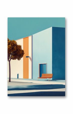Minimalist Architectural Scenes