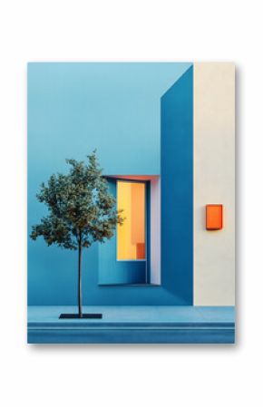 Minimalist Architectural Scenes