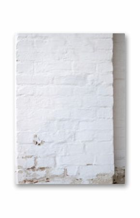 white brick wall of old monastery