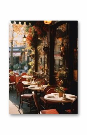 Restaurant in paris architecture furniture building.
