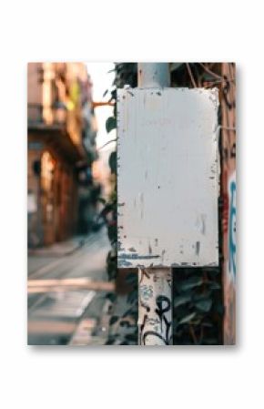 Stickers mockup street person tattoo.