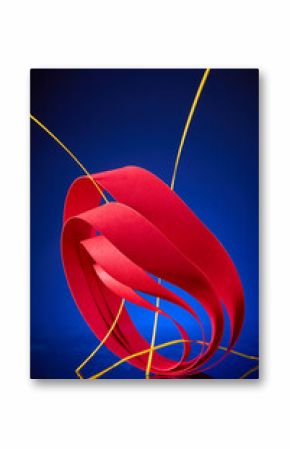 Concentric mobius strips made of paper