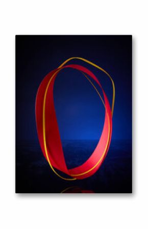 Concentric mobius strips made of paper