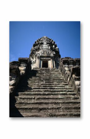 Entrance to One of the Temples of Angkor Wat in Siem Reap, Cambodia