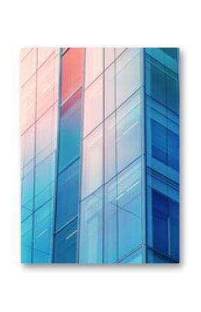 Modern Architecture with Sleek Facade, Structural Glazing, and Urban Skyscraper Reflections