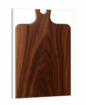 Acacia wood chopping board with hanging hole