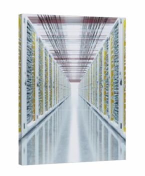 Modern High-Quality Data Center with Expansive Server Racks for Professional Corporate Tech Marketing and Digital Infrastructure Campaigns