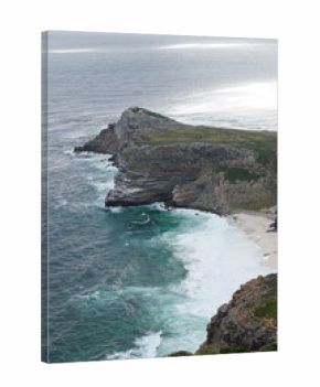 Rocky Cliff on Seashore South Africa