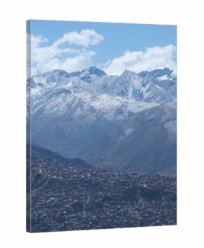 montanha andes latino américa do sul bolívia peru cidade altura teleférico