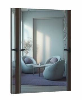 Modern counseling consultation room showcasing mental health therapy concept professional treatment psychological wellness environment for therapeutic consultation space healthcare facility.