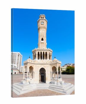 Izmir Clock Tower at Konak square in Izmir city, Turkey