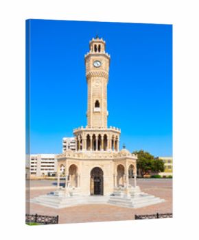 Izmir Clock Tower at Konak square in Izmir city, Turkey