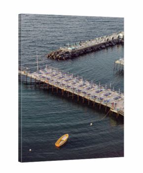 Bagni di Sorrento the beaches of Sorrento in Italy