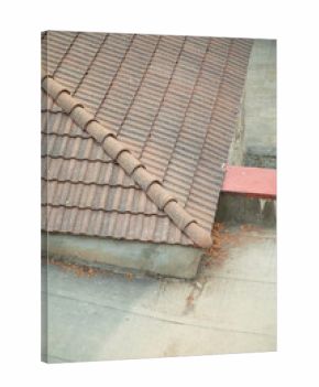 Old church roof. Armenian church