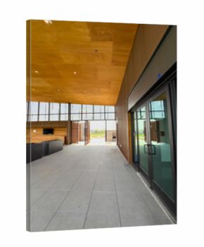 Interior Lounge Area of Modern Community Clubhouse