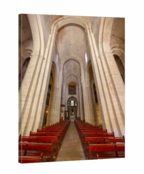 Saint Trophime Church Nave, Arles, Provence, France