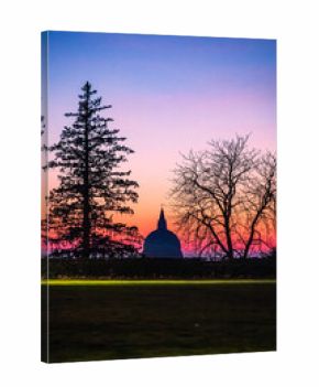 Udine. A magical Christmas atmosphere bathed in lights.