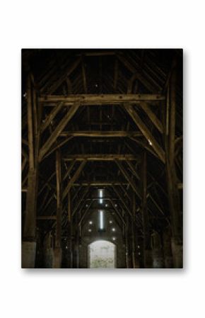 The Medieval Tithe Barn At Great Coxwell, Oxfordshire