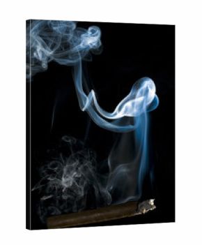 Freigestellte Zigarre