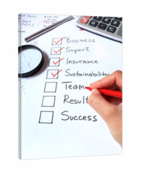 hand checking business concepts