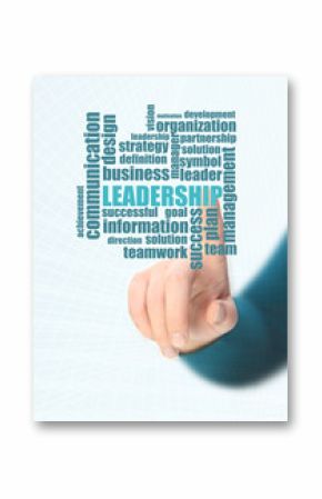 leadership word cloud