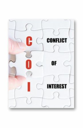 Last puzzle piece with Business Acronym COI