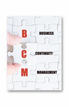 Last puzzle piece with Business Acronym BCM