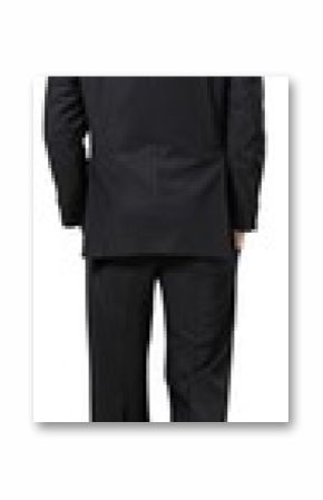 Businessman in a Suit Walking Away