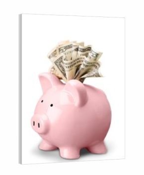 Piggy Bank, Currency, Dollar.