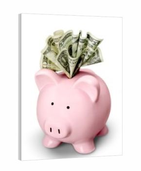 Piggy Bank, Currency, Dollar.