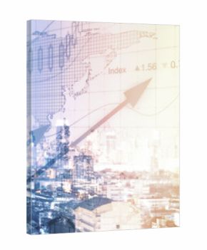 Financial growth concept