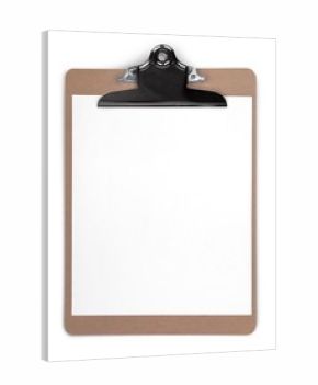 Blank Clipboard
