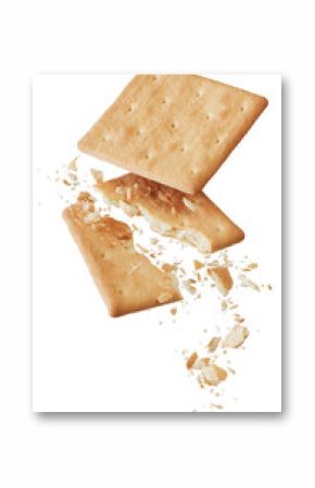 broken crackers