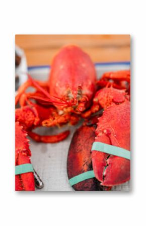 Maine Lobster and clams. A must try in New England